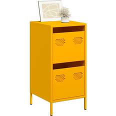 Yellow Sideboards vidaXL Mustard Yellow 35 x 39 x 73.5 cm Sideboard