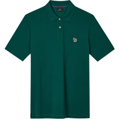 Paul Smith Organic Cotton Zebra Polo Shirt - Dark Green