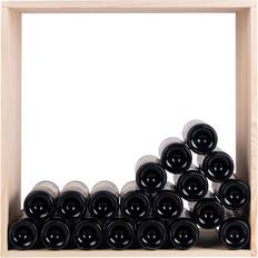 Caverack ENZO Pine Wine Rack 60x60cm