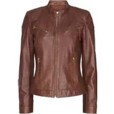 Notyz Jackets Notyz Light Jacket With Zip Pocket - Brown