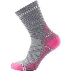 Hiking - Pink Socks Smartwool Hike Crew Socks - Power Pink