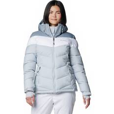 Columbia Abbott Peak II Insulated Ski Jacket - Cirrus Grey/White