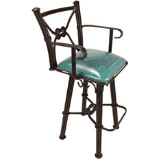 Turquoise Seating Stools Williston Forge Jillia 30 Inch Seating Stool