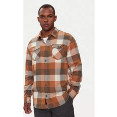Vans Shirts Vans Box Flannel Classic Long Sleeve Shirt - Bungee Cord Brown/Brown Sugar