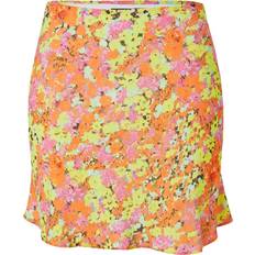 Korta kjolar - Orange Nasty Gal Rock - Gelb/Orange/Pink