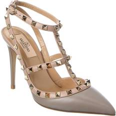 Valentino Heels & Pumps Valentino Rockstud Caged Leather Pump