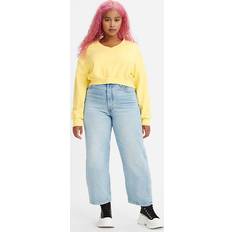 Levi's Ribcage Straight Ankle Jeans - Blue