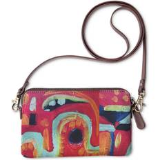 Red Clutches Vida Statement Clutch Reddy Red Original Artist Printed Pattern (One Size)