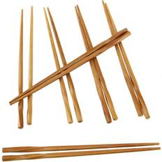 Chopsticks Bamboomn Premium Reusable Japanese Bamboo Twisted 9 Inch 12 Pairs Chopsticks