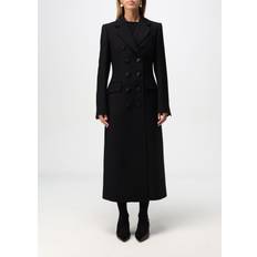 Dolce & Gabbana Coats Dolce & Gabbana Double-Breasted Coat Black