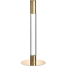 Candlesticks Orrefors Lumiere Gold Candlestick 10.4"