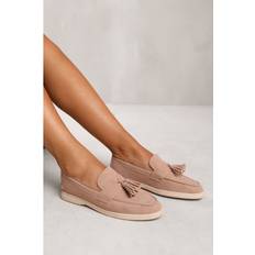 Green Loafers Where's That From Azalea Wide Fit Slip On Loafer - Khaki