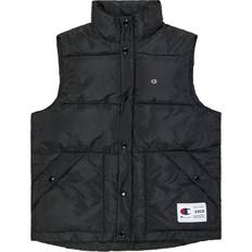 Champion Vests Champion Puffer Vest C Logo - Black