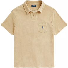 Ralph Lauren Cotton Blend Terry Polo Shirt - Coastal Beige