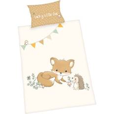 Baby Best Renforcé Reversible Bed Linen Forest Friends 100x135cm