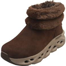 Skechers Brown Boots Skechers Go Swirl Tech Boot - Chocolate/Brown