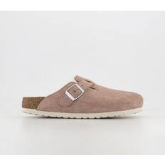 Birkenstock Clogs Birkenstock Boston Shearling Clogs - Pink Clay