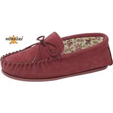 Chaussons Lily Moccasin Slippers - Crimson Red