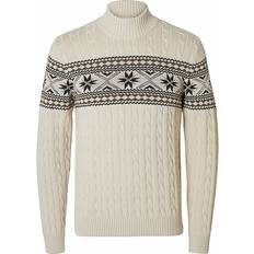 Pelle Maglioni Selected High Neck Christmas Jumper