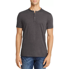 Clothing John Varvatos Men's Star USA Jersey Henley - Charcoal