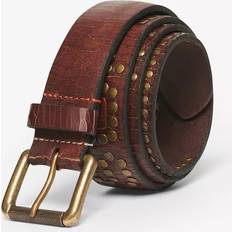 Superdry Belts Superdry Leather Logo Belt - Brown