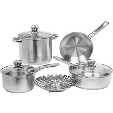 Cookware Sedona Stainless Steel Cookware Set with lid 8 Parts