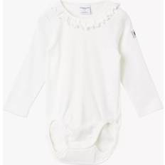 Polarn O. Pyret Bodysuits Polarn O. Pyret Baby Frill Long Sleeve Bodysuit