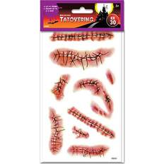 Zombie Makeup Kostumer Halloween tattoo ar