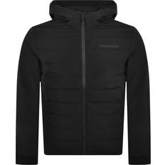 Calvin Klein Polyester Overtøj Calvin Klein Herrejakker Herre Sort - Sort
