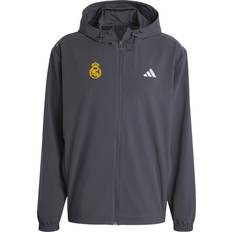 Real Madrid Jassen & Truien Track suit jas Real Madrid 2024/25 Gris