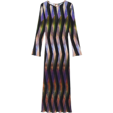 Multicoloured Dresses Never Fully Dressed Plisse Dress - Zig Zag Gaia