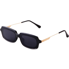 Rectangle Polarized Sunglasses Black/Blue