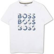 BOSS Multi Logo T-Shirt - White