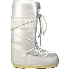 Unisex High Boots Moon Boot Icon Snow Boots - White Bianco