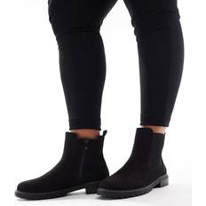 Dame - Lynlås Chelsea boots Yours Curve Extra-Wide Fit Casual Boots - Black
