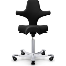 Capisco 8106 65.5cm Black/Silver