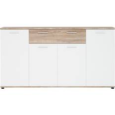 Poco Kommode Jacky White/Oak Sideboard 160x85cm