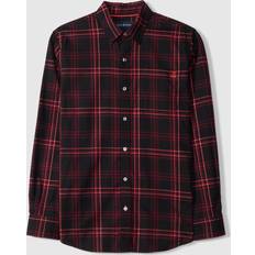 Psycho Bunny Shirts Psycho Bunny Hayes Plaid Shirt - Black