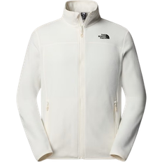 The North Face Men's 100 Glacier Full Zip Fleece - White Dune