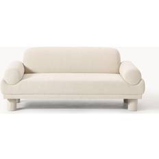 Westwing Collection Lilo Hell Beige Sofa 190cm 2 Seater