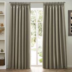 Curtains & Accessories Furn Dawn Pencil Pleat Pair 168cm Width x 183cm Drop
