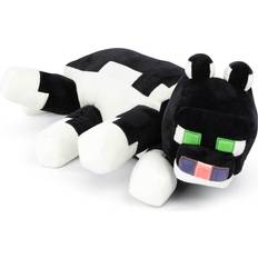 Minecraft Tuxedo Cat Plush Pillow 40 cm Soft Stuffed Animal Black White (4cm H X 19cm W X 20cm D)