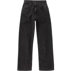 Klær Nudie Jeans Clean Eileen Loose Fit High Waist - Schwarz