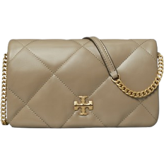 Tory Burch Diamond Quilt Portafogli - Grigio