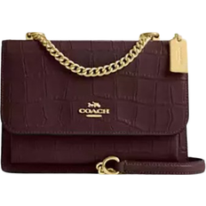 Coach Klare Crossbody Bag - Novelty Leather/Gold/Merlot