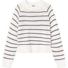 Recycled Materials Knitted Sweaters Children's Clothing LMTD Nagilo Knitted Pullover - White Alyssum (13234625)