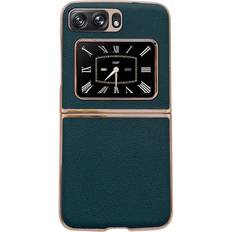 Motorola razr 2022 Slim Luxury Electroplated Bumper Flip Case for Motorola Razr 2022