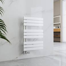 Heated Towel Rails EMKE Badheizkörper Flach 762 x 500 mm Weiß