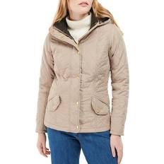 Barbour Coats Barbour Millfire Hooded Quilted Coat - Light Trench