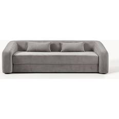 Westwing Collection Eliot Dark Gray Sofa 230cm 3-Sitzer